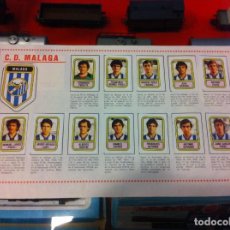 Cromos de Fútbol: ÁLBUM FÚTBOL 82. PANINI. 1981-82. CROMOS USADOS. PLANTILLA DE FÚTBOL DEL MÁLAGA Y DE MURCIA