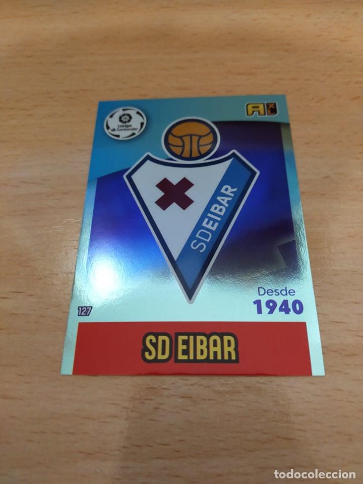 Cromos de f&uacute;tbol: Adrenalyn 20/21. Escudo. Eibar. - Foto 1