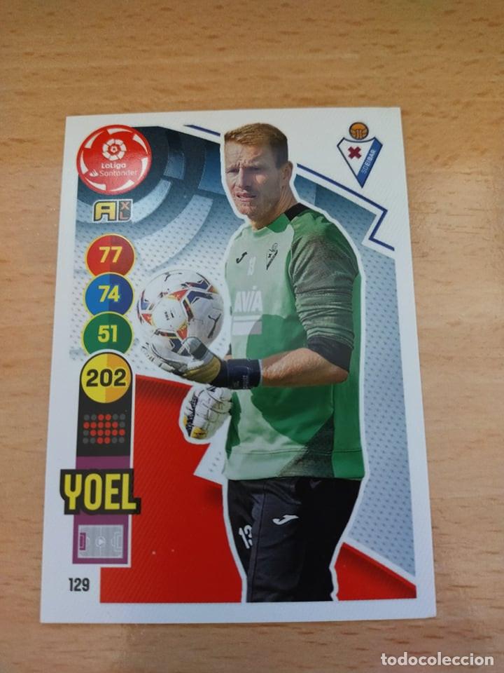 Cromos de f&uacute;tbol: Adrenalyn 20/21. Yoel. Eibar. - Foto 1