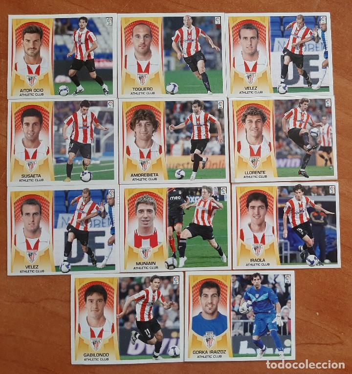 Cromos de F&uacute;tbol: LOTE 11 CROMOS FUTBOL ESTE 2009 -10 : AT. BILBAO