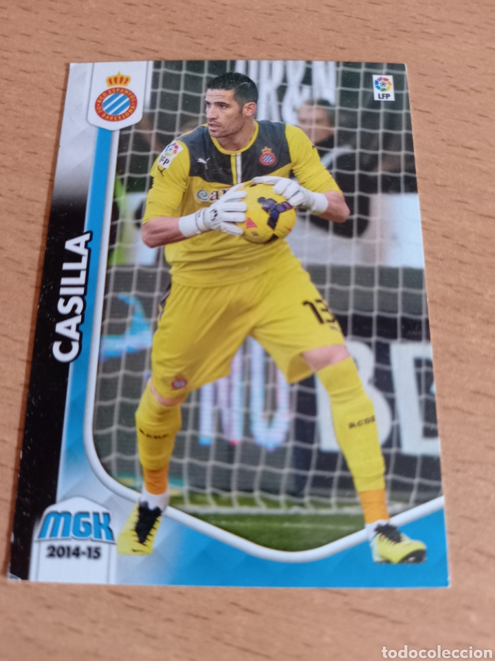 Cromos de f&uacute;tbol: Panini megacracks 2014 2015 14 15 164 Casilla Espanyol