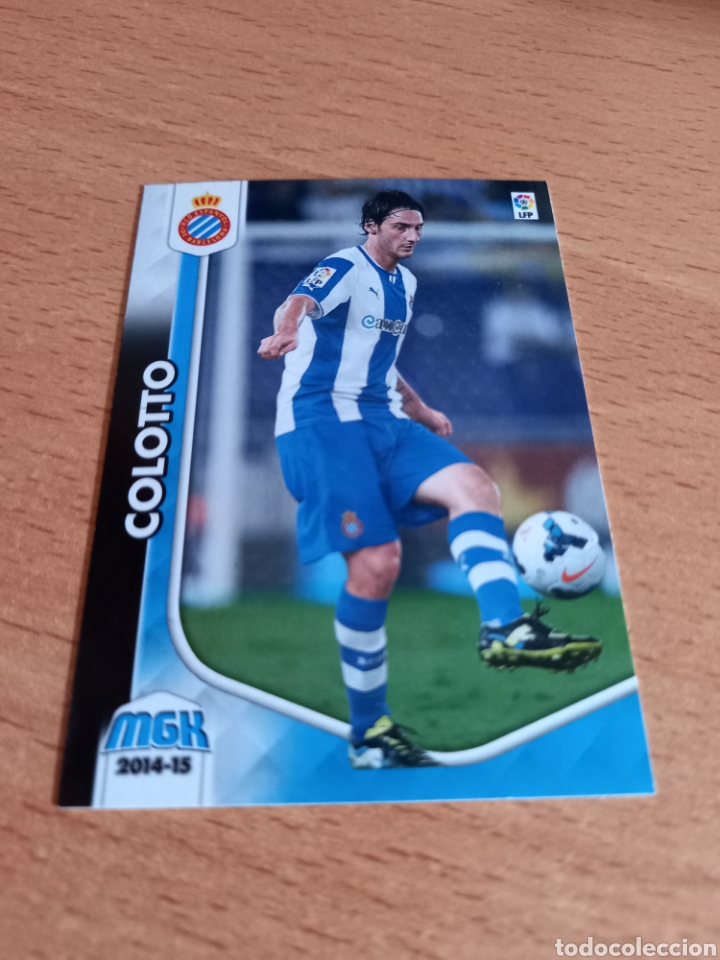 Figurine di Calcio: Panini megacracks 2014 2015 14 15 167 Colotto Espanyol