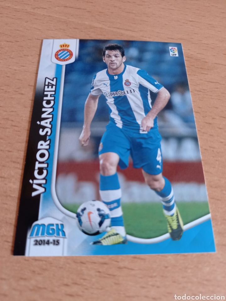 Fu&szlig;ball-Sticker: Panini megacracks 2014 2015 14 15 173 V&iacute;ctor S&aacute;nchez Espanyol