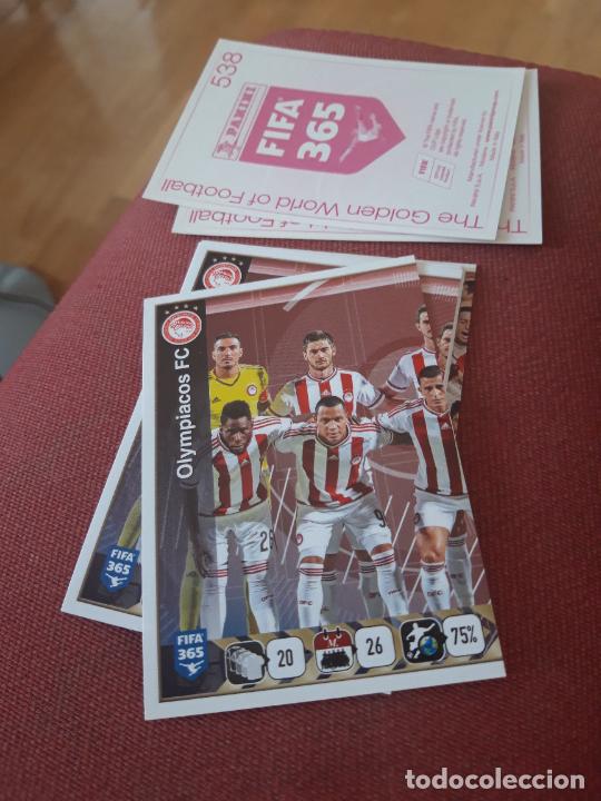 Fu&szlig;ball-Sticker: Olympiakos 537 fifa 365 15 16 2015 2016 champions league