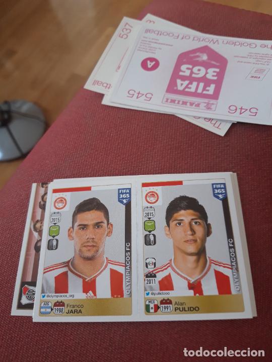 Cartes &agrave; collectionner de Football: Olympiakos 549 550 pulido fifa 365 15 16 2015 2016 champions league