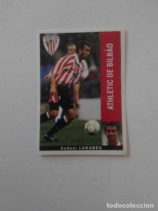 Figurine di Calcio: LAKABEG ATHLETIC CLUB BILBAO FIGURA ESTAMPA CROMO STICKER LIGA F&Uacute;TBOL PANINI 1995-1996 95-96