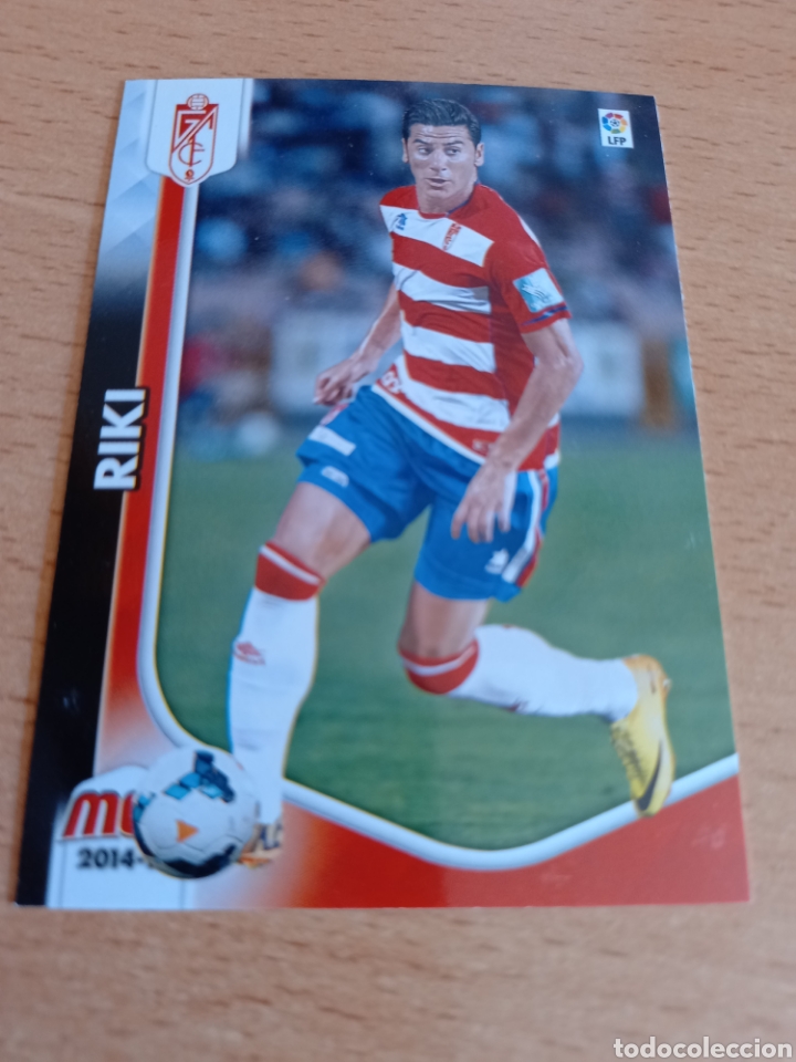 Figurine di Calcio: Panini megacracks 2014 2015 14 15 216 Riki Granada