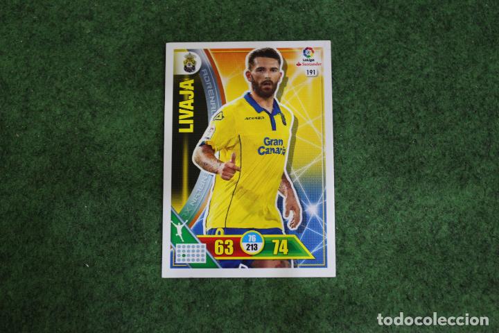 Cromos de F&uacute;tbol: 191 LIVAJA ADRENALYN XL 2016 2017 16 17 LALIGA SANTANDER