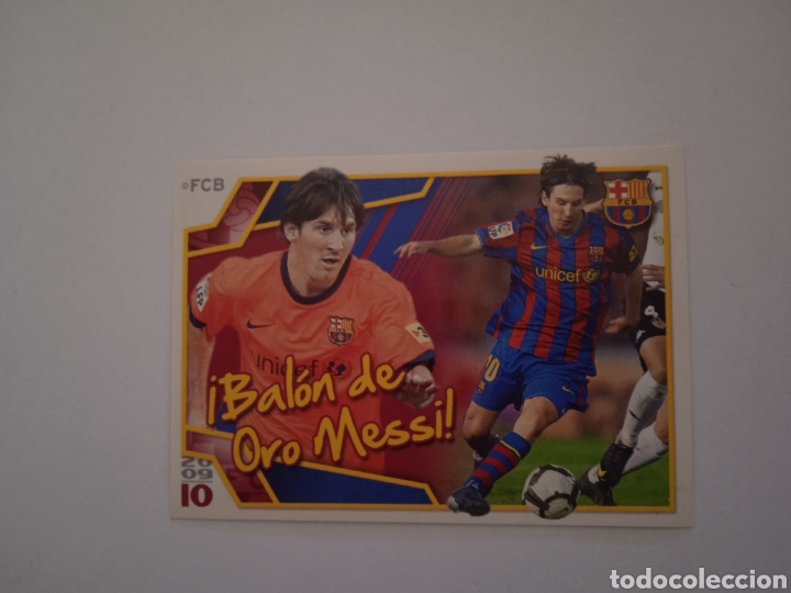 Panini Messi Barca 2009-10 – Figurine El Barça De Las Seis Copas N°97, Neuve