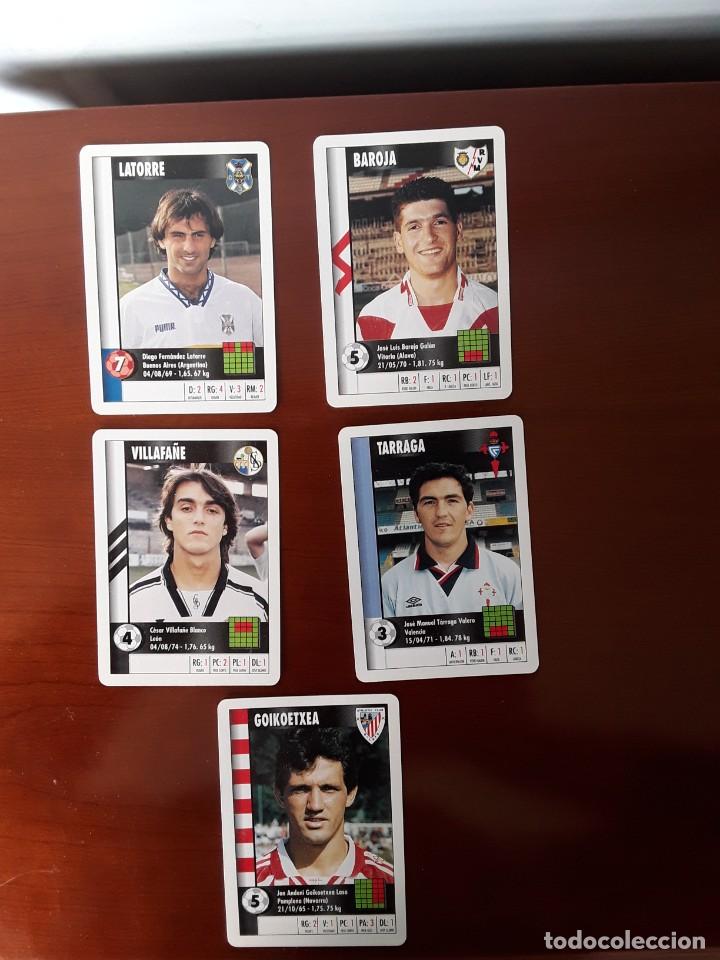Cromos de f&uacute;tbol: Lote de cromos colecci&oacute;n Marca supergol - Foto 1