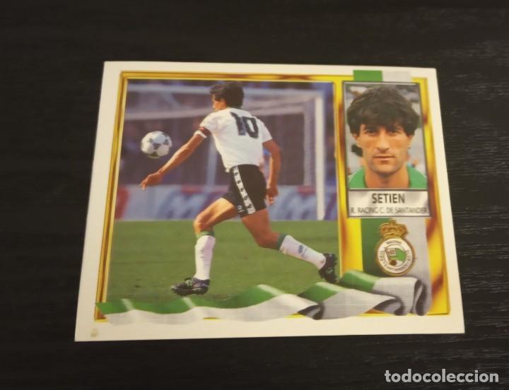 Cromos de f&uacute;tbol: -ESTE 95-96 : SETIEN ( SANTANDER ) - Foto 1
