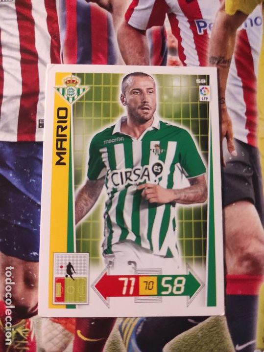 Figurine di Calcio: 58 MARIO BETIS ADRENALYN 2012 2013 12 13