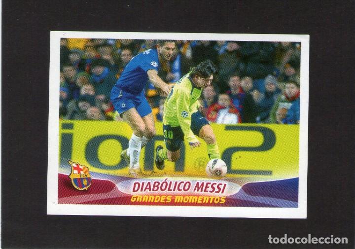 Cromos de f&uacute;tbol: SUPER BAR&Ccedil;A 2005-2006 - CROMO N&ordm; 88 - DIAB&Oacute;LICO MESSI - GRANDES MOMENTOS - PANINI - NUNCA PEGADO.