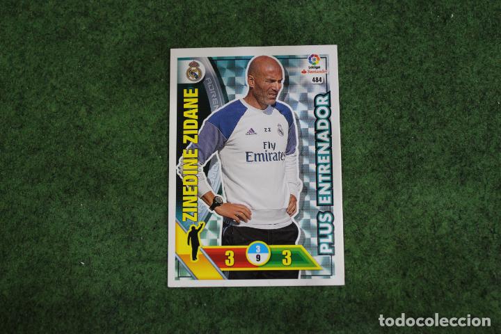 Cromos de F&uacute;tbol: 484 ZINEDINE ZIDANE ADRENALYN XL 2016 2017 16 17 LALIGA SANTANDER