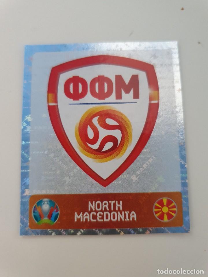 Cartes &agrave; collectionner de Football: Cromo N&ordm; 289 Escudo Macedonia Euro Tournament 2020