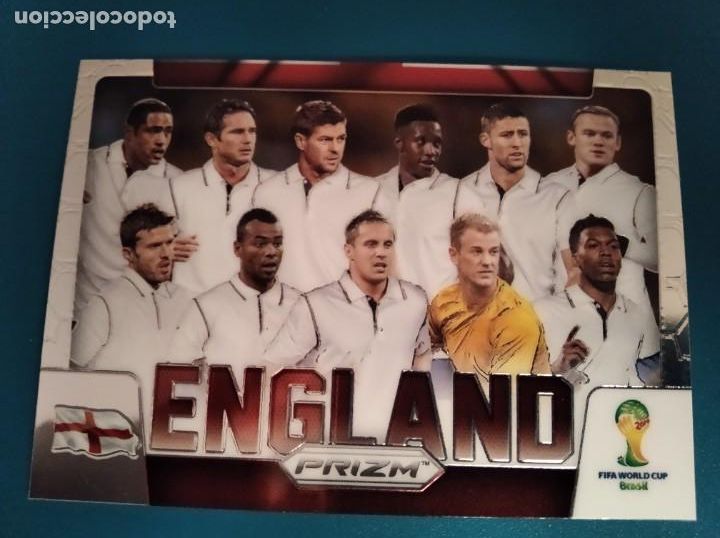Fu&szlig;ball-Sticker: Prizm Mundial 2014,Inglaterra (Plantilla N&deg;13)
