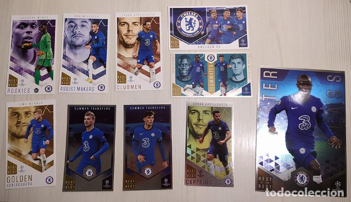 Fu&szlig;ball-Sticker: Topps Best of the best 2020-2021 Chelsea 10 cards