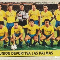 Cromos de Fútbol: ALINEACION DE LA U.D.LAS PALMAS ,ED.ESTE 1986 1987 SIN PEGAR. Lote 272146608