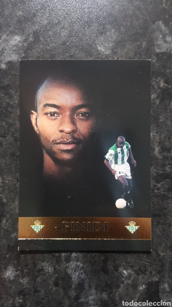 Figurine di Calcio: N&deg; 421 Finidi fichas de la liga 1999/2000 mundicromo