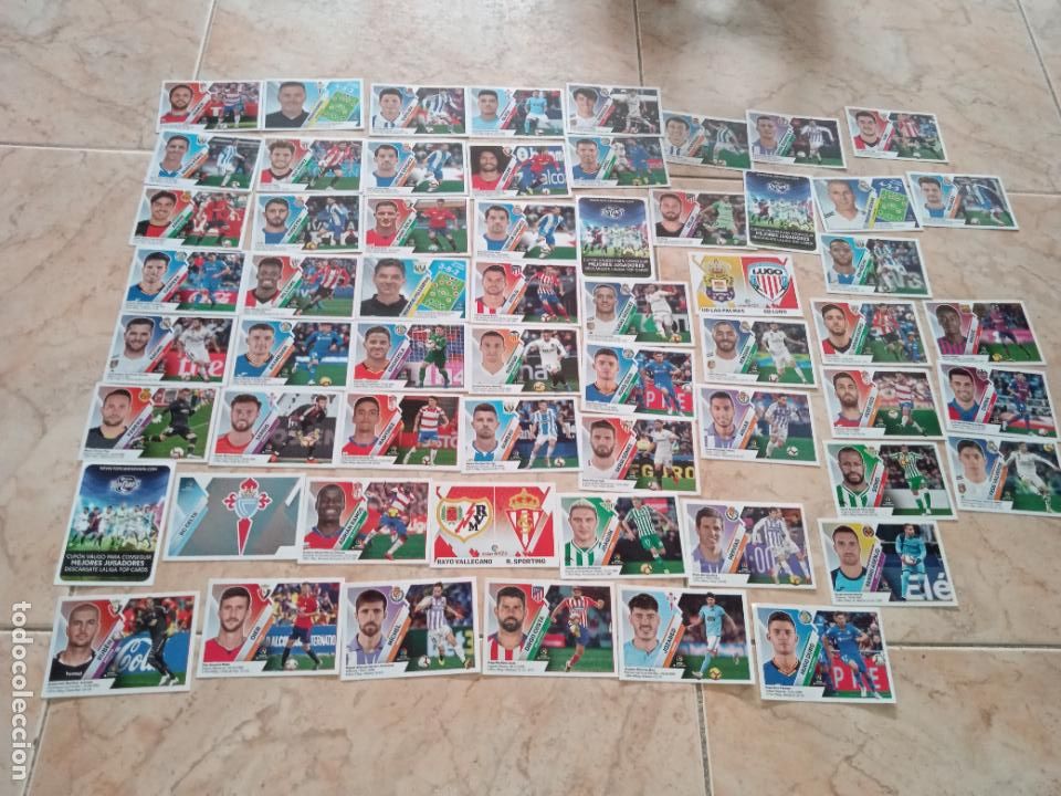 Football Stickers: Lote cromos futbol liga 2019 2020 19 20