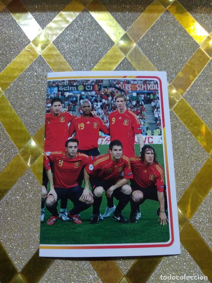 Cromos de f&uacute;tbol: CROMOS DE FUTBOL EL ALBUM DE LA SELECCION NUMERO 4 CARREFOUR PANINI !