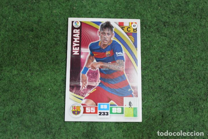 Cromos de F&uacute;tbol: 047 NEYMAR ADRENALYN XL 2015-16 LALIGA SANTANDER