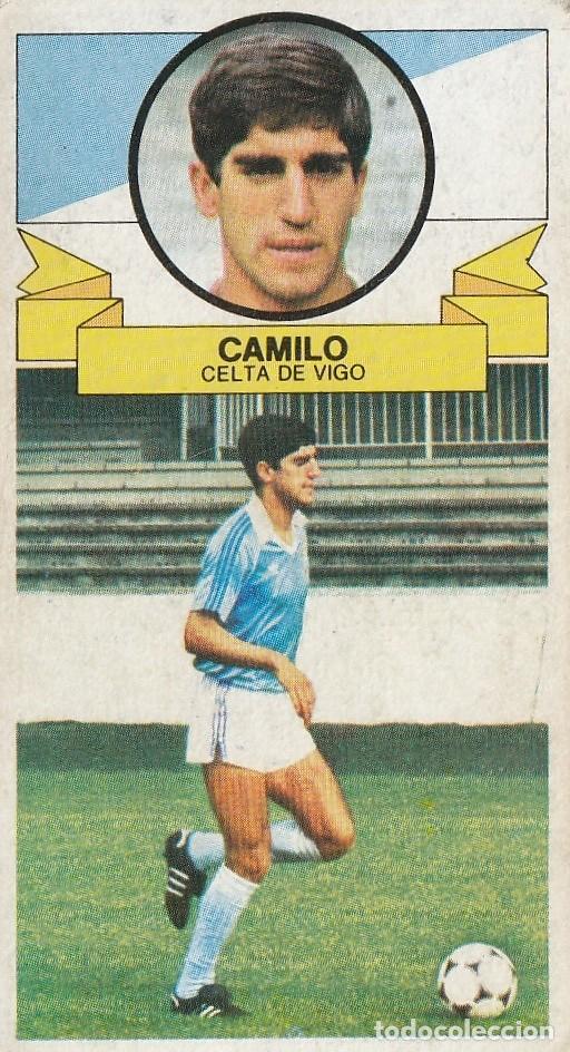 Cromos de f&uacute;tbol: ESTE 85-86 CAMILO, NUNCA PEGADO. - Foto 1