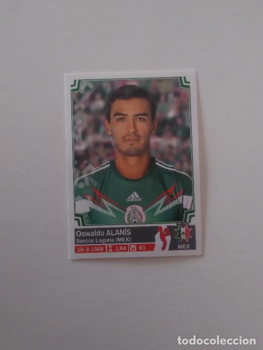 Figurine di Calcio: 51 OSWALDO ALAN&Iacute;S M&Eacute;XICO ESTAMPA CROMO STICKER F&Uacute;TBOL COPA AM&Eacute;RICA CHILE 2015 PANINI