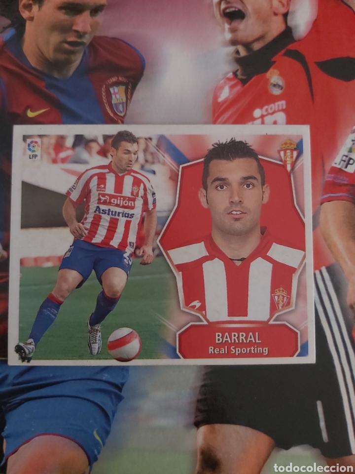 Cromos de f&uacute;tbol: BARRAL SPORTING LIGA ESTE 2008 2009 - Foto 1