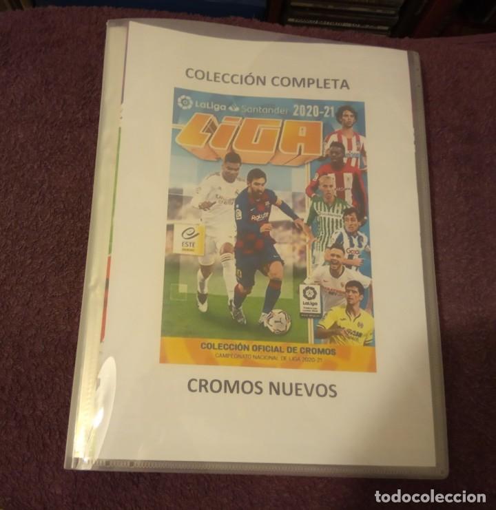 Cromos de Futebol: -COLECCION COMPLETA FUTBOL LIGA ESTE 20-21 : TODO LO EDITADO + JUGON + LAMINAS