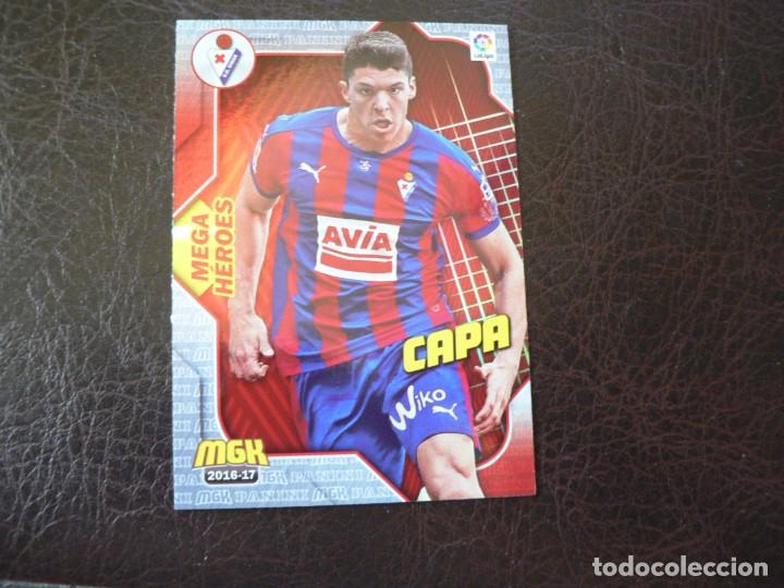Cromos de f&uacute;tbol: MEGACRACKS 2016 2017 16 17 EIBAR 214 CAPA MEGA HEROES - Foto 1