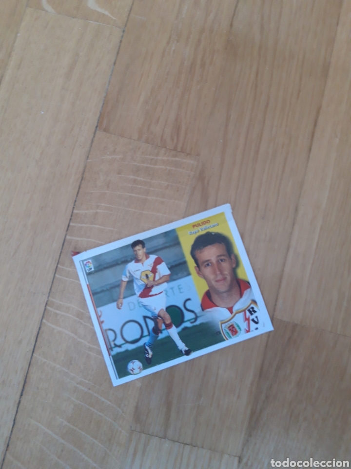 Cromos de f&uacute;tbol: Pulido rayo vallecano baja este coloca 02 03 2002 2003 ventanilla - Foto 1