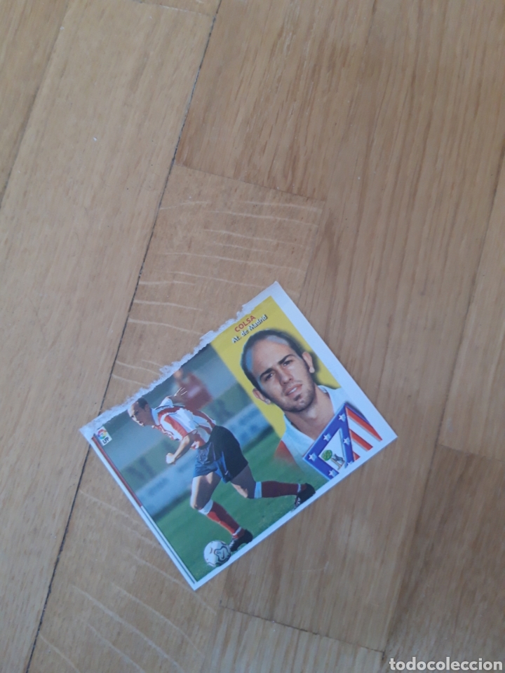 Cromos de f&uacute;tbol: Colsa Atl&eacute;tico de Madrid este coloca 02 03 2002 2003 ventanilla - Foto 1