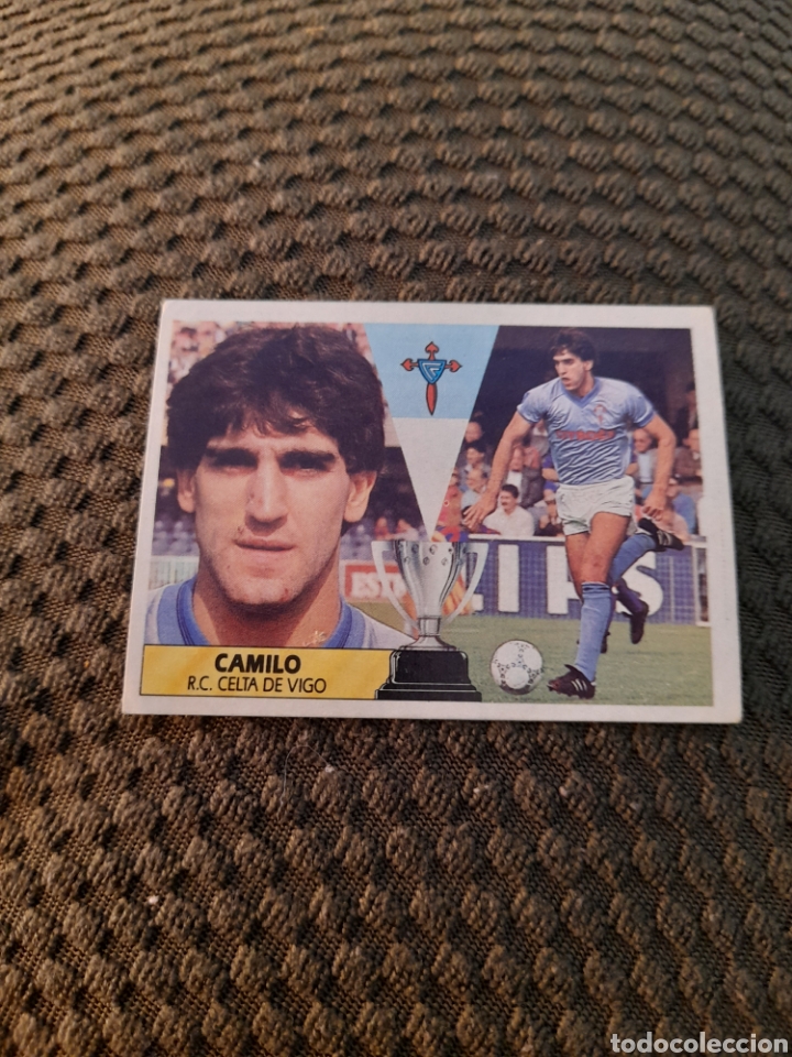 Cromos de f&uacute;tbol: EDICIONES ESTE 87 88 CAMILO CELTA VIGO SIN PEGAR - Foto 1