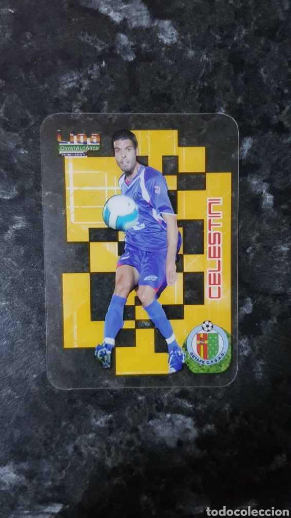 Cromos de F&uacute;tbol: N&deg; 162 Celestine CRYSTALCARDS MUNDICROMO 2006/2007