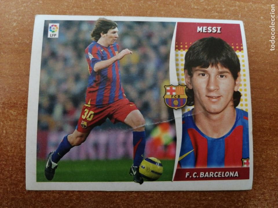 Cromos de F&uacute;tbol: CROMO LEO MESSI LIGA ESTE 2006/2007 FUTBOL CLUB BARCELONA (NUEVO SIN PEGAR)