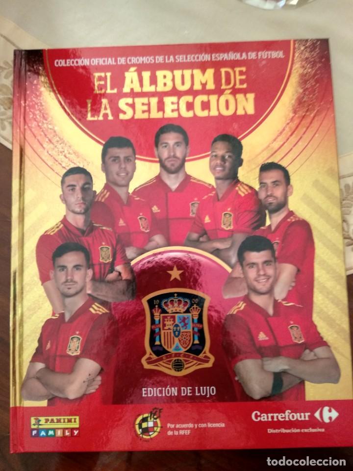 Cromos de f&uacute;tbol: Lote cromos Album Selecci&oacute;n F&uacute;tbol Carrefour