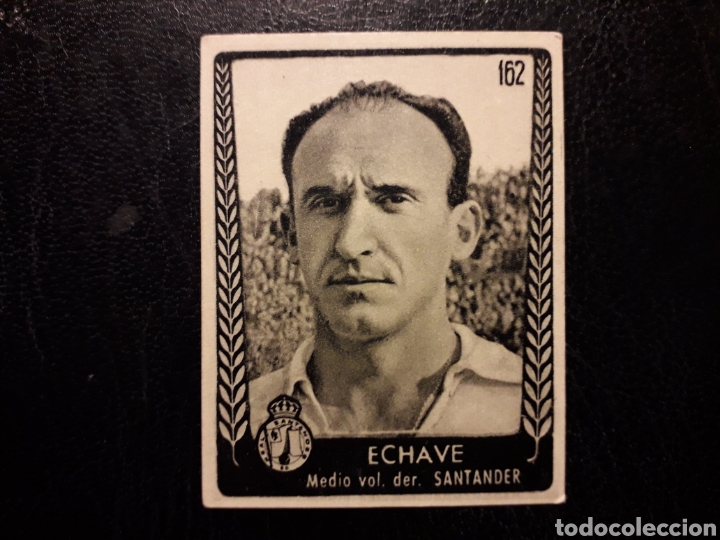 Football Stickers: ECHAVE SANTANDER N&deg; 162 ASES DEL F&Uacute;TBOL, BRUGUERA 1953, 53. SIN PEGAR. VER FOTOS. PEDIDO M&Iacute;NIMO 3&euro;.