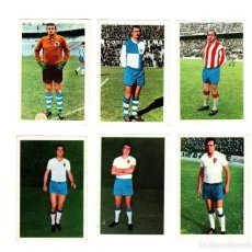 Cromos de Fútbol: NICOLAU I, GARCIA, RUIZ SOSA, SANTAMARÍA, VILLA Y MARCELINO (FHER 1968/69) 6 CROMOS.. Lote 167240604
