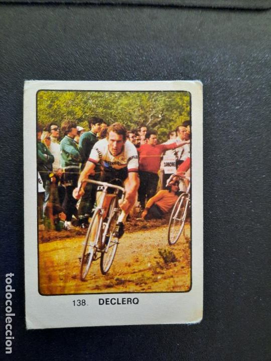 Cromos de F&uacute;tbol: DECLERQ CICLISMO KEISA CAMPEONES DEPORTE MUNDIAL 74 CROMO FUTBOL 1974 SIN PEGAR - A39 PG280 - 138