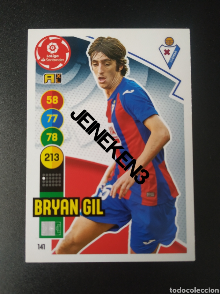 Cromos de f&uacute;tbol: Adrenalyn XL 2020/21 141 Bryan Gil Eibar - Foto 1