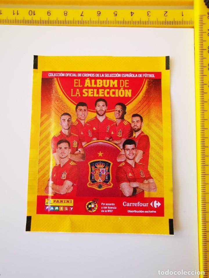 Cromos de Futebol: SOBRE DE CROMOS SIN ABRIR EL ALBUM DE LA SELECCION CARREFOUR PANINI