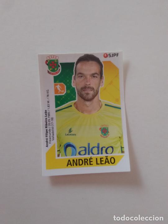 Cromos de F&uacute;tbol: 198 ANDR&Eacute; LEAO PA&Ccedil;OS FERREIRA CROMO STICKER LIGA NOS PORTUGAL PANINI FUTEBOL 2017-2018 17-18