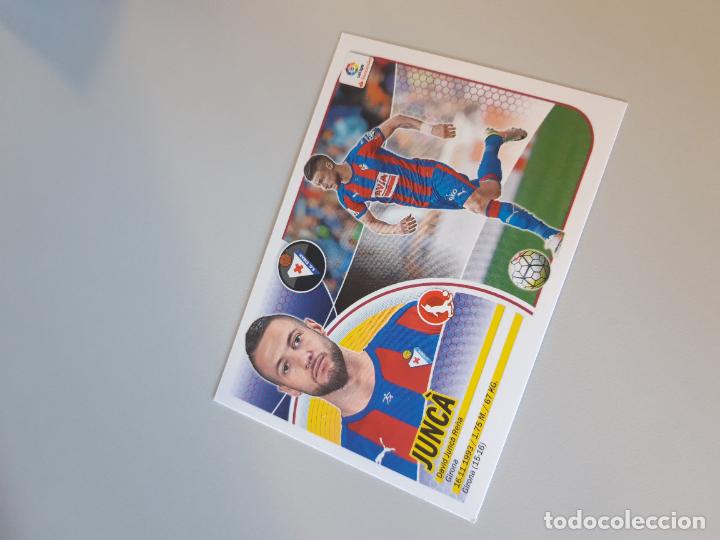 Cromos de f&uacute;tbol: Junca 7a eibar este 2016 2017 16 17 sin pegar - Foto 1