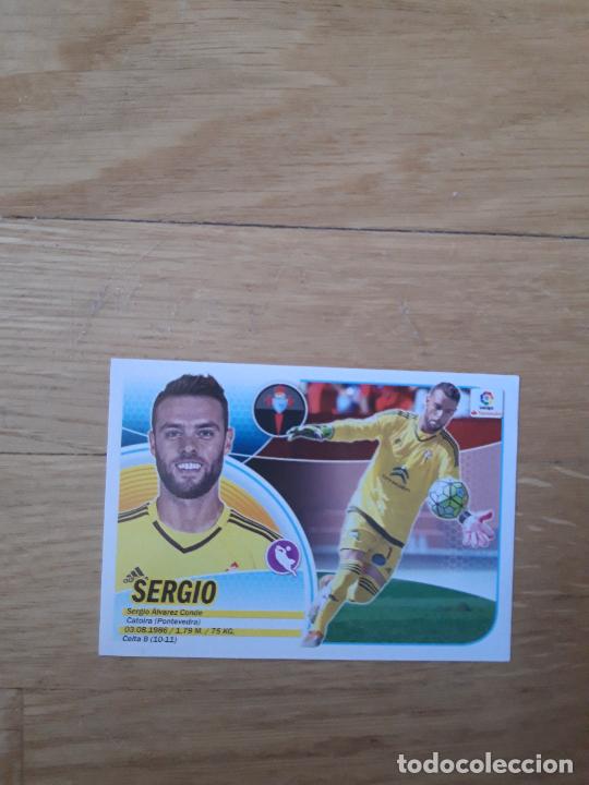 Cromos de f&uacute;tbol: Sergio 1 celta este 16 17 2016 2017 sin pegar - Foto 1