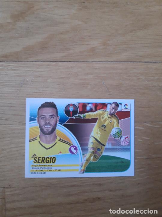 Cromos de f&uacute;tbol: Sergio 1 celta este 16 17 2016 2017 sin pegar - Foto 1