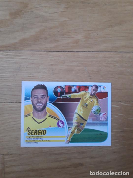 Cromos de f&uacute;tbol: Sergio 1 celta este 16 17 2016 2017 sin pegar - Foto 1