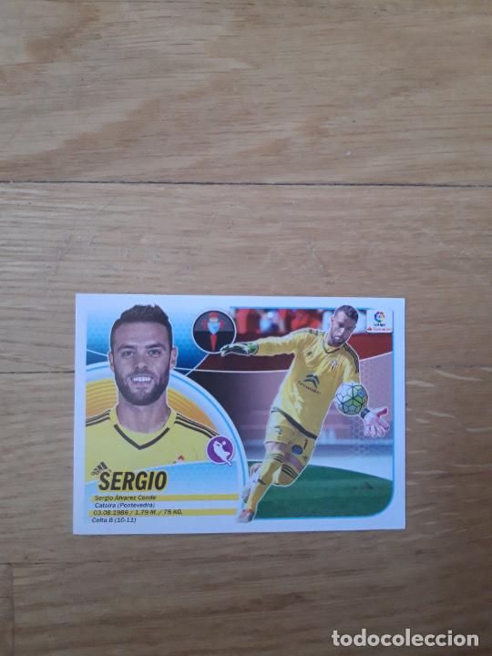 Cromos de f&uacute;tbol: Sergio 1 celta este 16 17 2016 2017 sin pegar - Foto 1