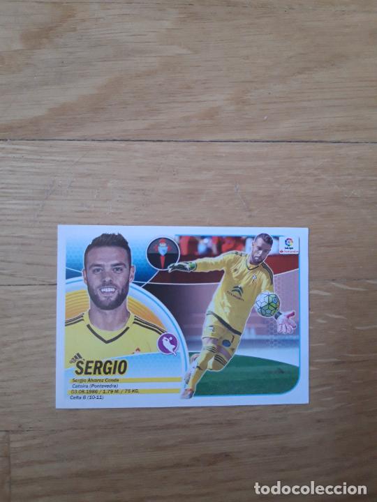 Cromos de f&uacute;tbol: Sergio 1 celta este 16 17 2016 2017 sin pegar - Foto 1