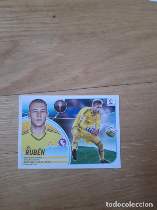 Cromos de f&uacute;tbol: Ruben 2 celta este 16 17 2016 2017 sin pegar - Foto 1